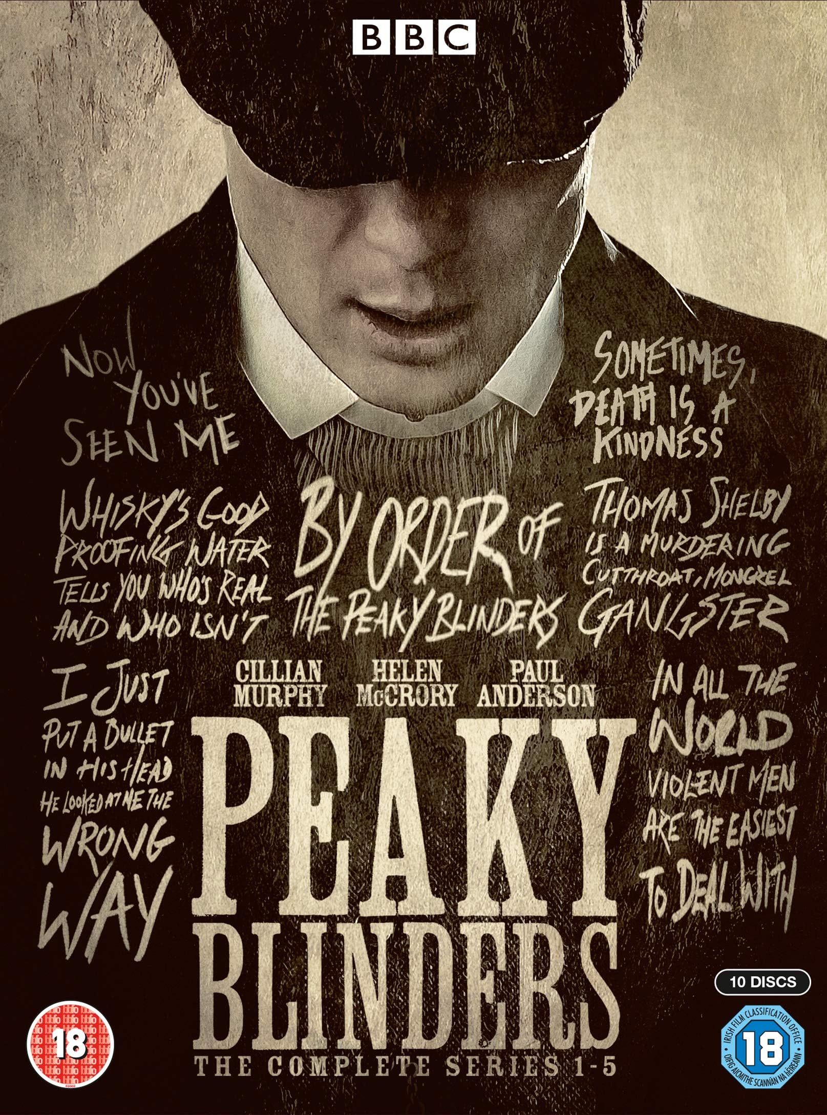 Peaky Blinders - Series 1 - 5 (includes 4 Art Cards)
