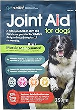 GWF Nutrition Joint Aid For Dogs - Essential Hip & Joint Supplement with Muscle Maintenance for Dogs of All Ages - 250 gm
