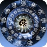 montre chronographe cimier Interactive calendar wheel that brings the Tzolkin to life