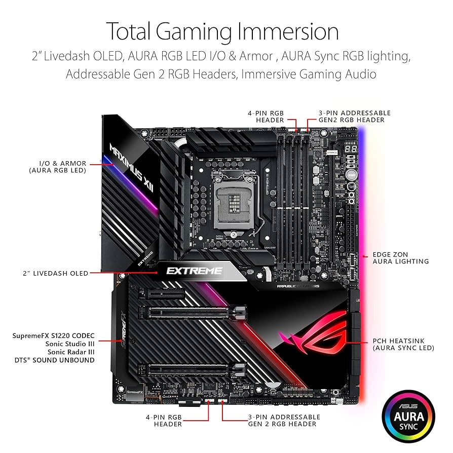 Amazon.com: ASUS ROG Maximus XII Extreme Z490 (WiFi 6) LGA