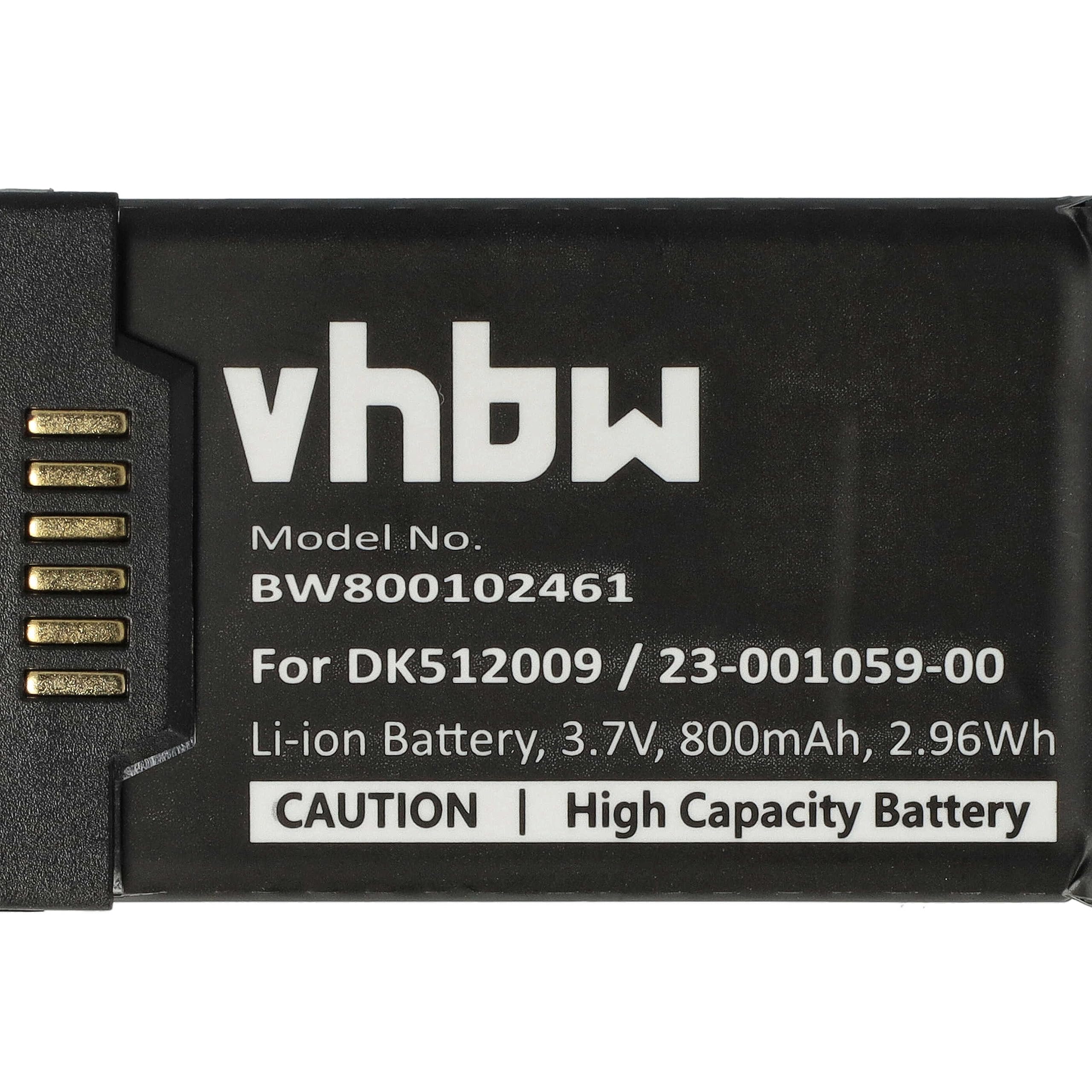 vhbw 3X Batterie Compatible avec Mitel 612d, 622d, 632d, 620d, 622dt, 610d, 612dt, 630d, 600d téléphone Fixe sans Fil (800mAh, 3,7V, Li-ION)