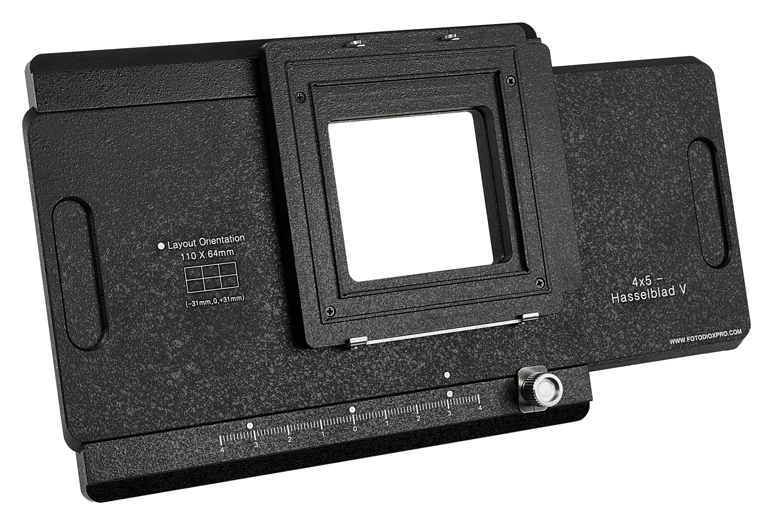 Fotodiox Pro Lens Mount Adapter, 4x5 Field Camera to Hasselblad V