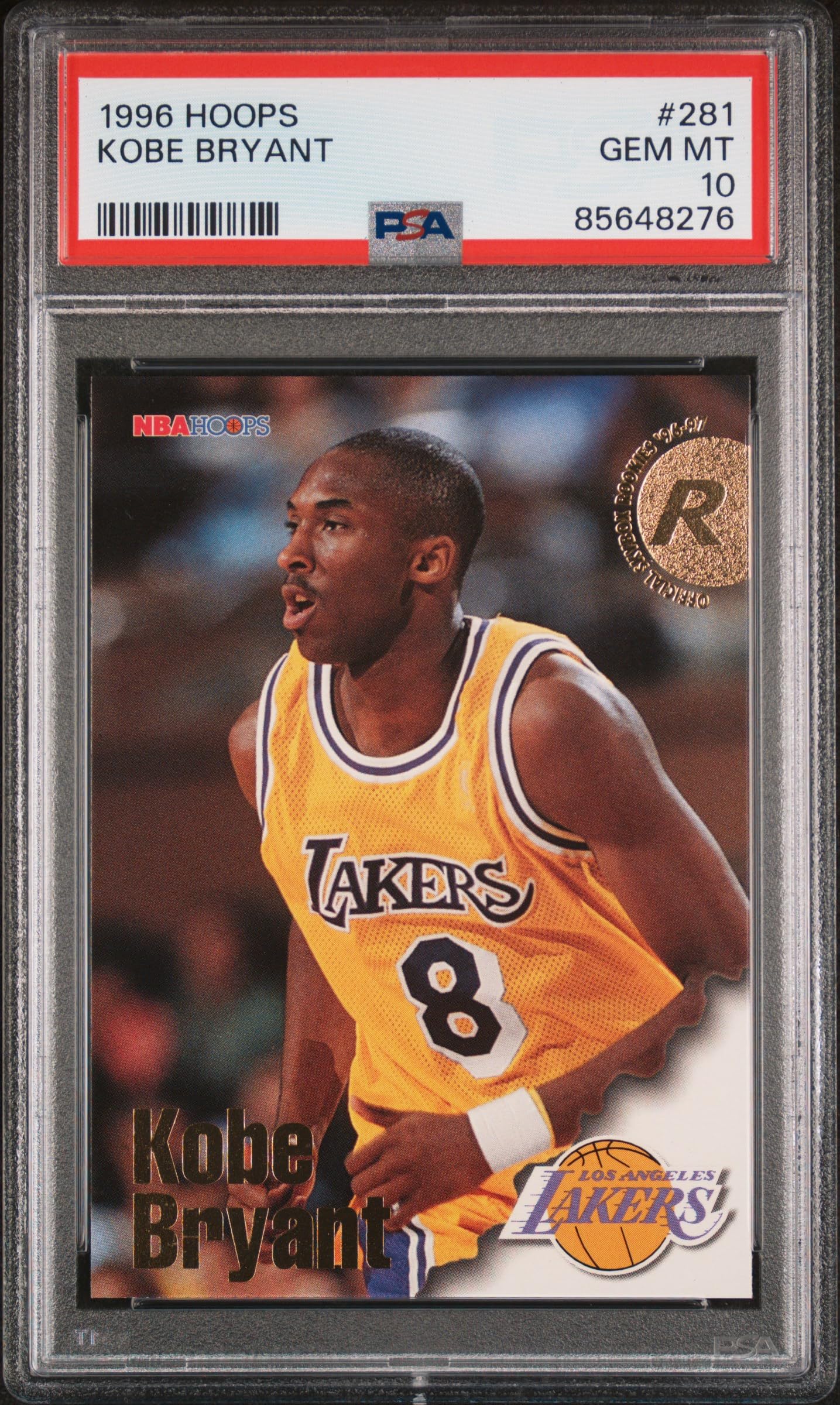 kobe psa 10 rookie card