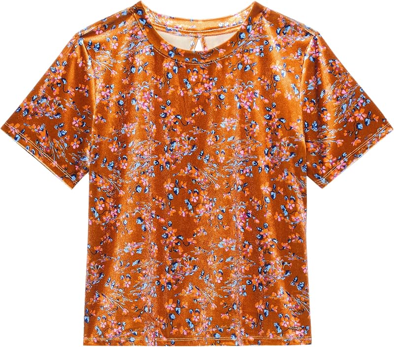 Women's Psychedelic Velvet Sleep Top