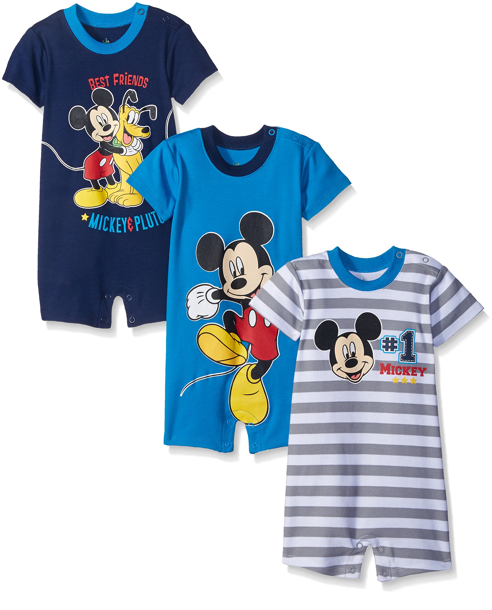 Disney Mickey śpioszki dla chłopców 3-pak