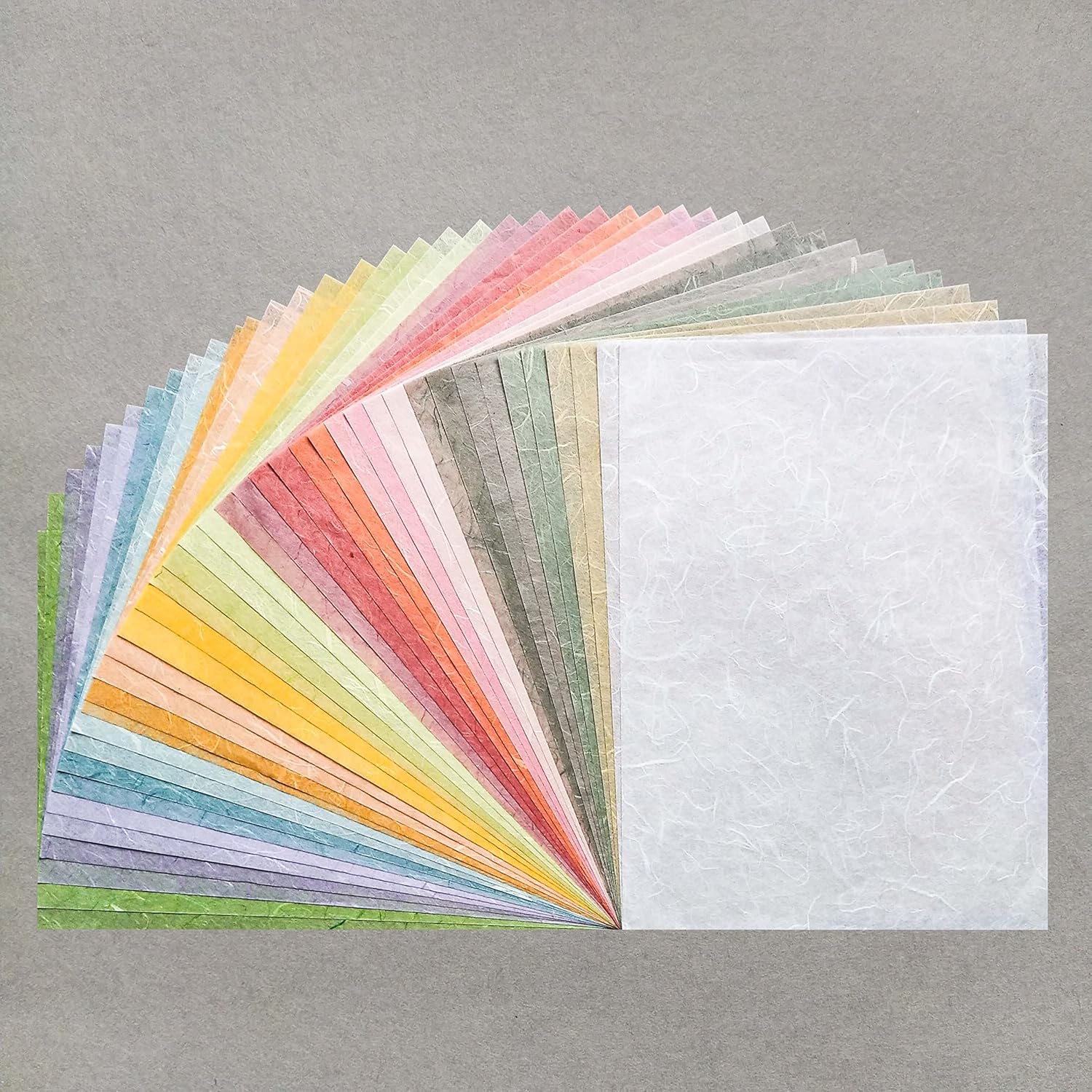 Pastel Unryu Kozo Surtido, 40 Hojas A4