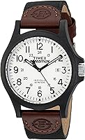 Timex Men's Expedition Acadia 40mm Triple Black Watch - Rugged Resin Case, Indiglo Light, 50m Water Resistant Outdoor Adventure