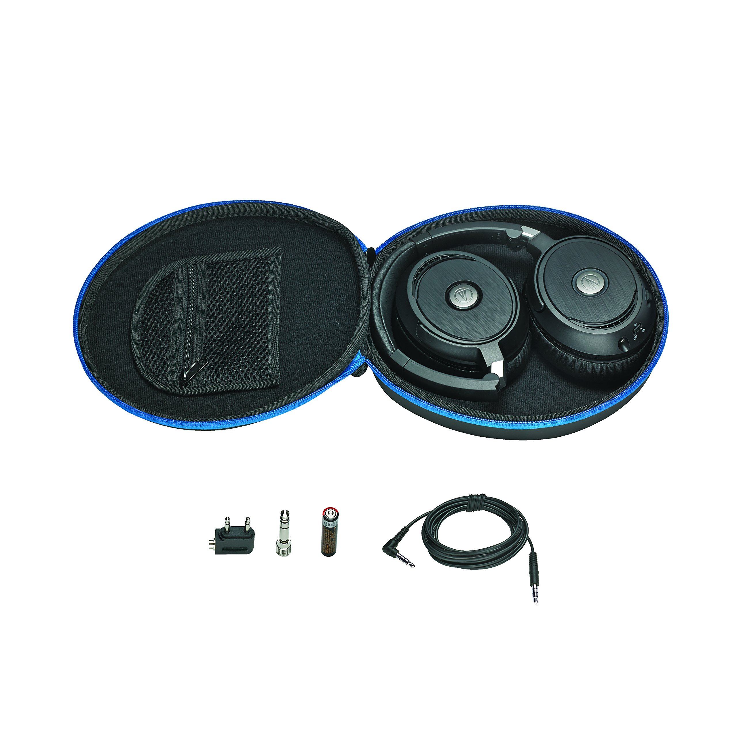 Audio-Technica ATH-ANC70 - Auriculares de diadema, color negro