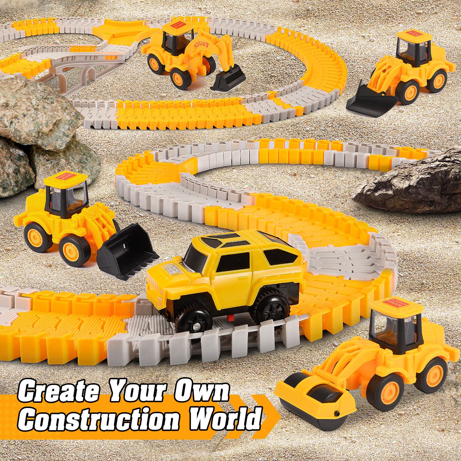 Giocattoli per bambini a partire da 2 3 4 5 6 anni, regalo per bambini da 2 a 6 anni, giocattolo per autocarro da 2 a 6 anni, regalo di compleanno per ragazzi 2 3 4 5 6 anni