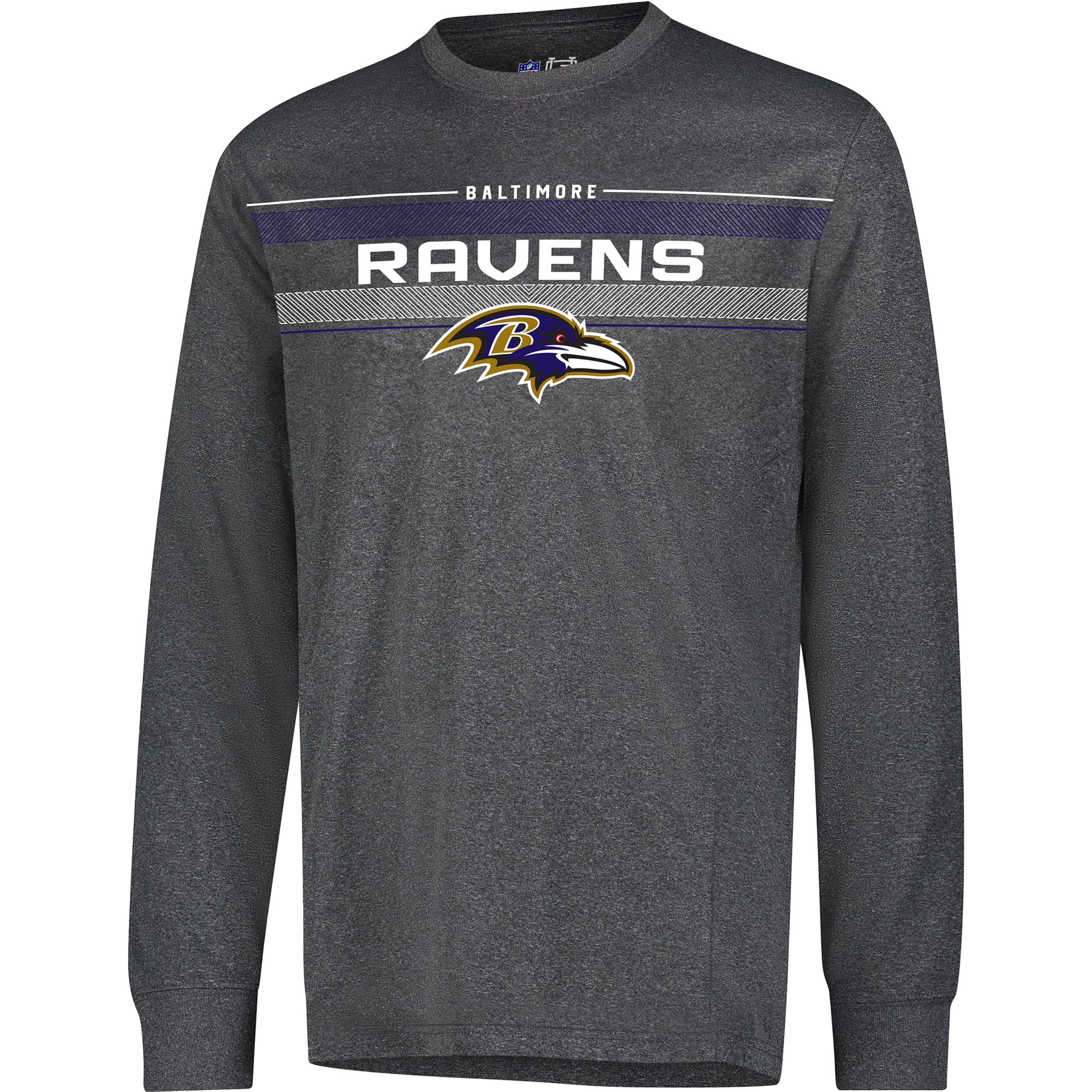 Ultra Game Men's NFL Official Game Day Long Sleeve T-Shirt