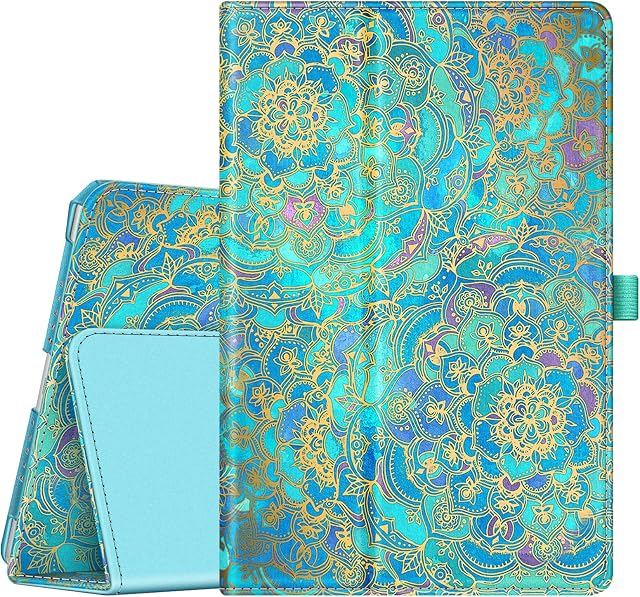FINTIE Case for iPad 9.7 2018/2017, iPad Air 2, iPad Air - [Corner Protection] Premium Vegan Leather Folio Stand Cover, Auto Wake/Sleep for iPad 6th / 5th Gen, iPad Air 1/2, Shades of Blue