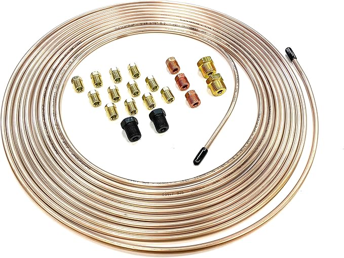 The Stop Shop 25 Feet of 3/16 Inch (4.75 mm) Copper Nickel