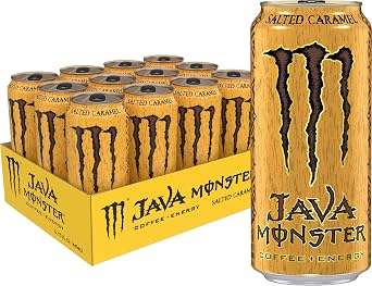 Java Monster Salted Caramel 15 Ounce (Pack of 12) by Monster Energy