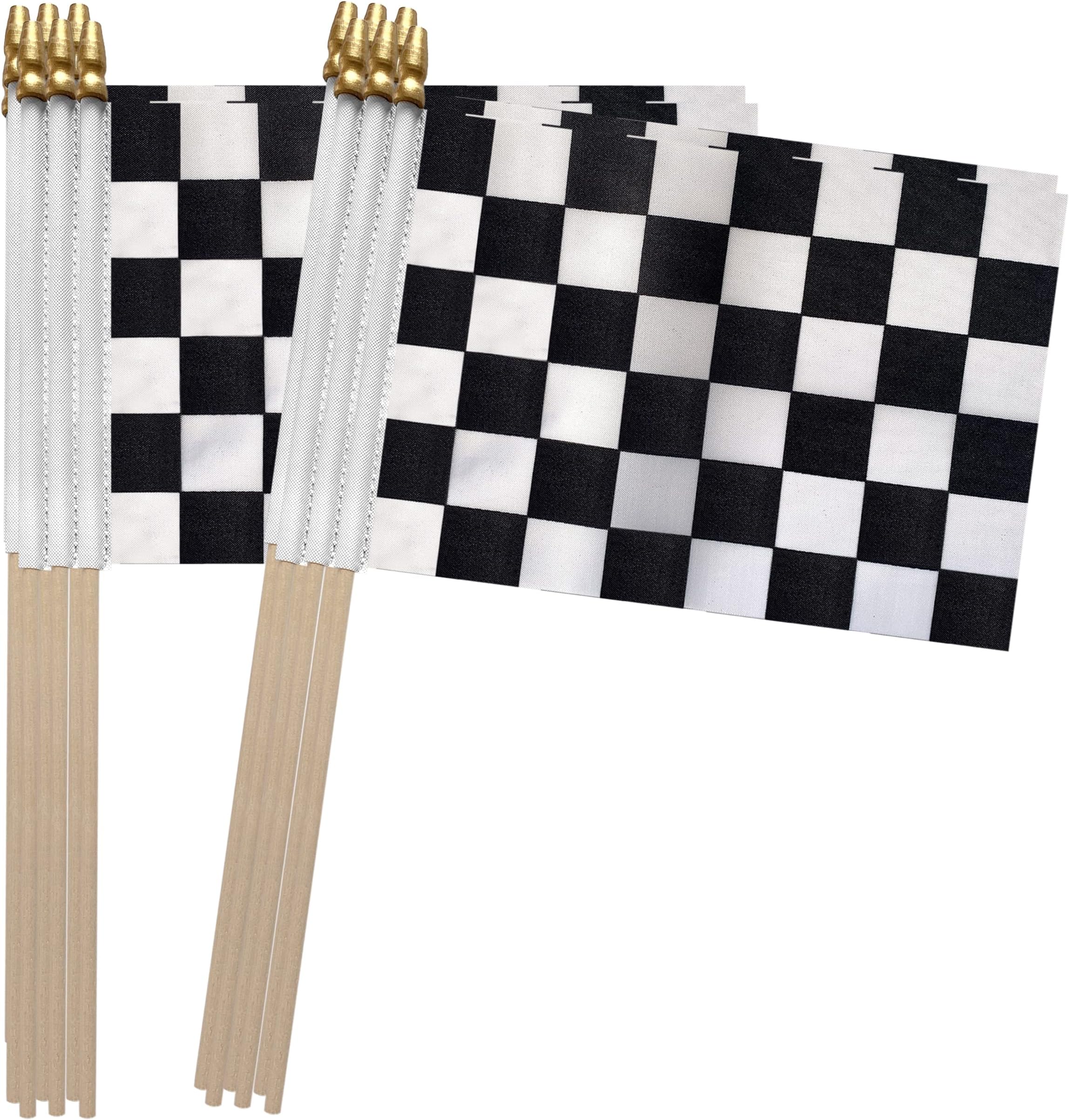 Checkered Flags Set, Race Car Flags Party Supplies