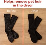 Pet Hair and Lint Guard Mega Dryer Sheets with 3X Pet Hair Fighters, Fresh Scent, 120 Count