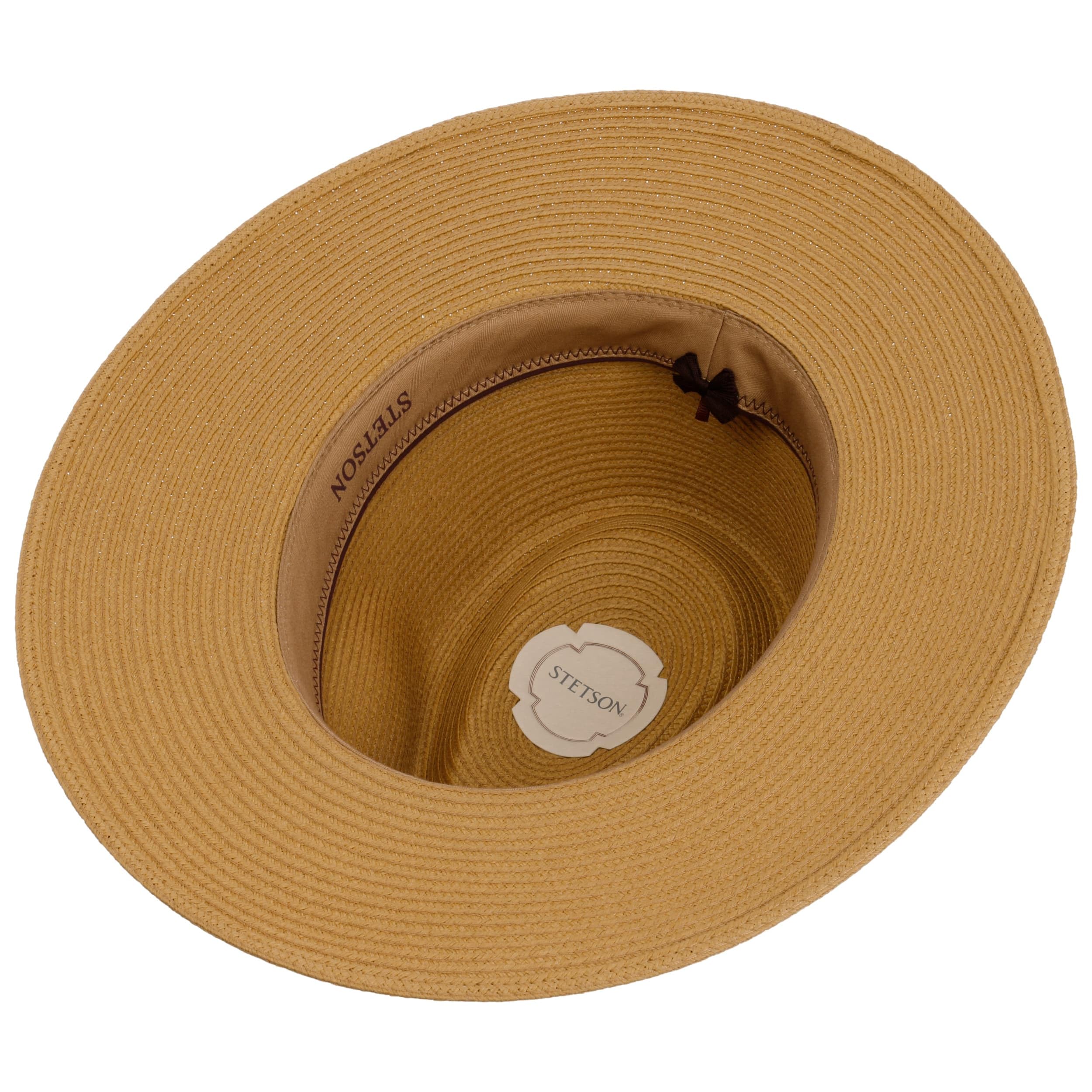 Stetson Big Brim Toyo Traveller Strohhut UV-Schutz 40 Damen und Herren Frühling Sommer