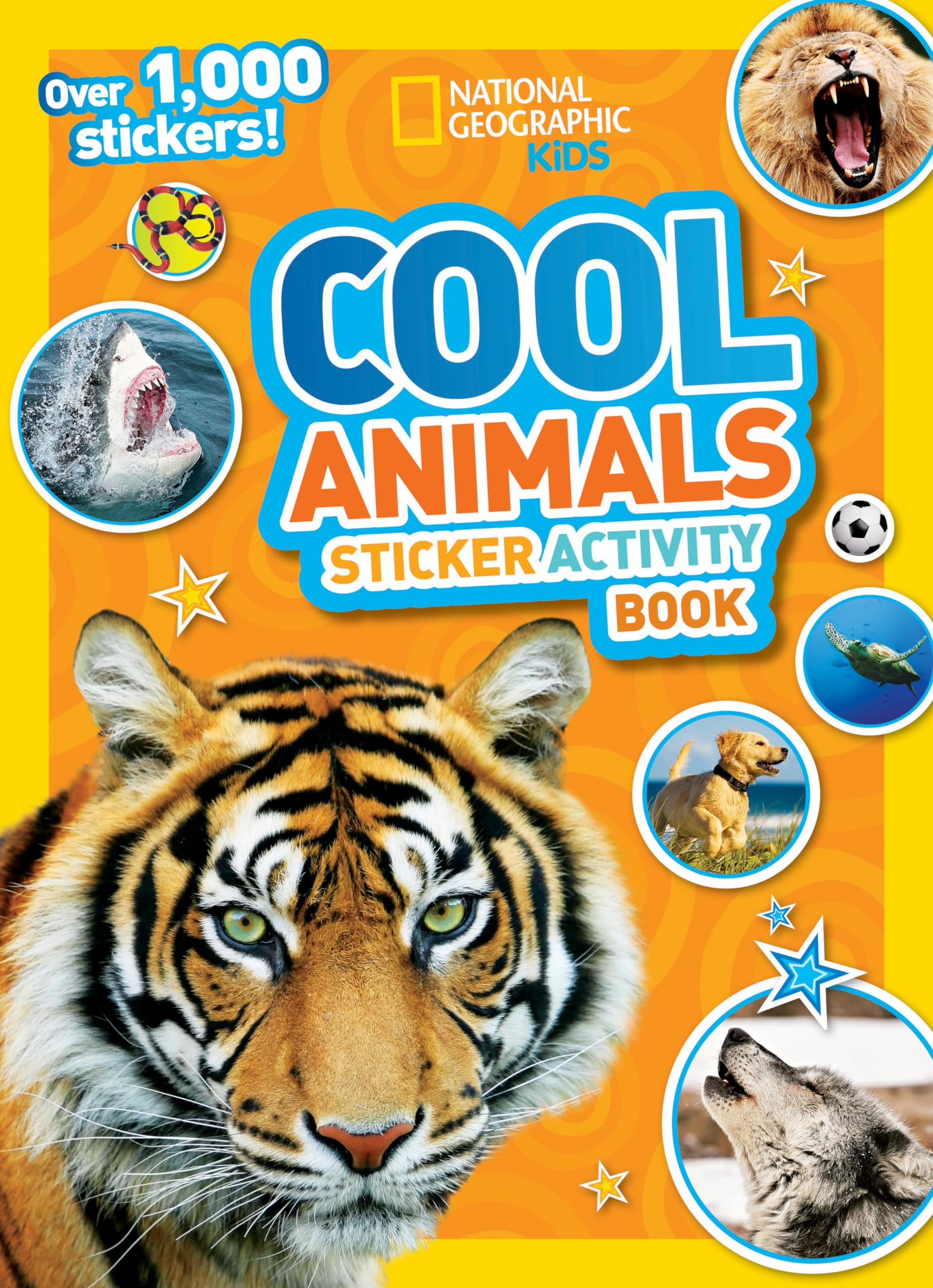National Geographic Kids Cool Animals Sticker Activity Book: Over 1,000 Stickers! (NGK Sticker Activity Books)