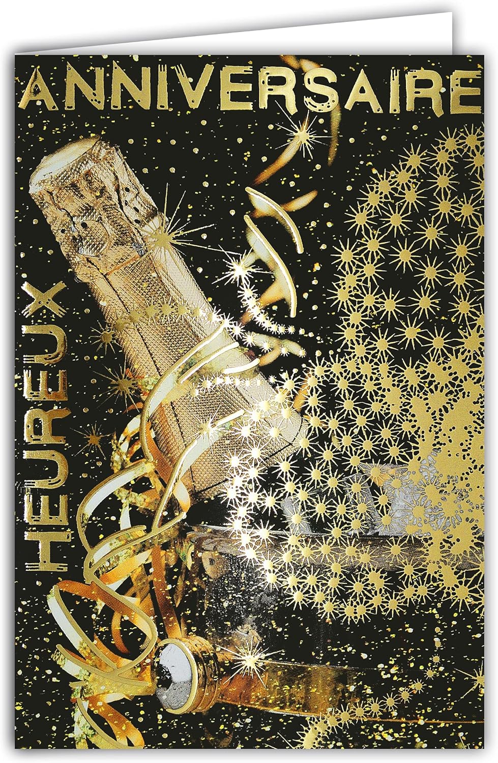 Afie Glückwunschkarte Zum 30. Geburtstag - Gold Glänzend, Strukturiert, Mit Umschlag, 11,5x17 Cm