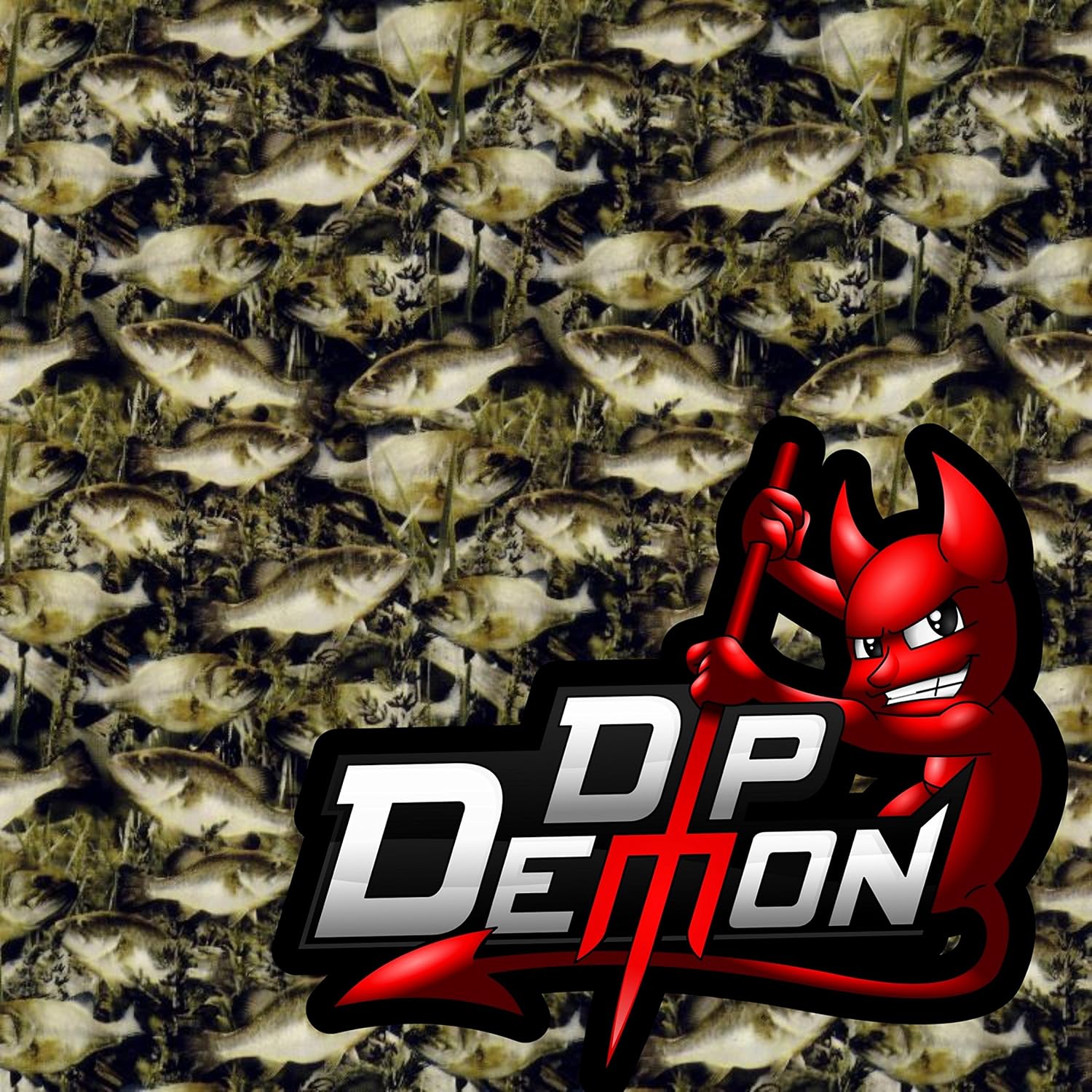 Fish O Flage Camo Hydrographic Water Transfer Film Hydro Dipping Dip Demon Wizard Ape