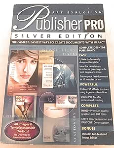 Amazon.com: Publisher Pro Silver Edition Art Explosion : Software