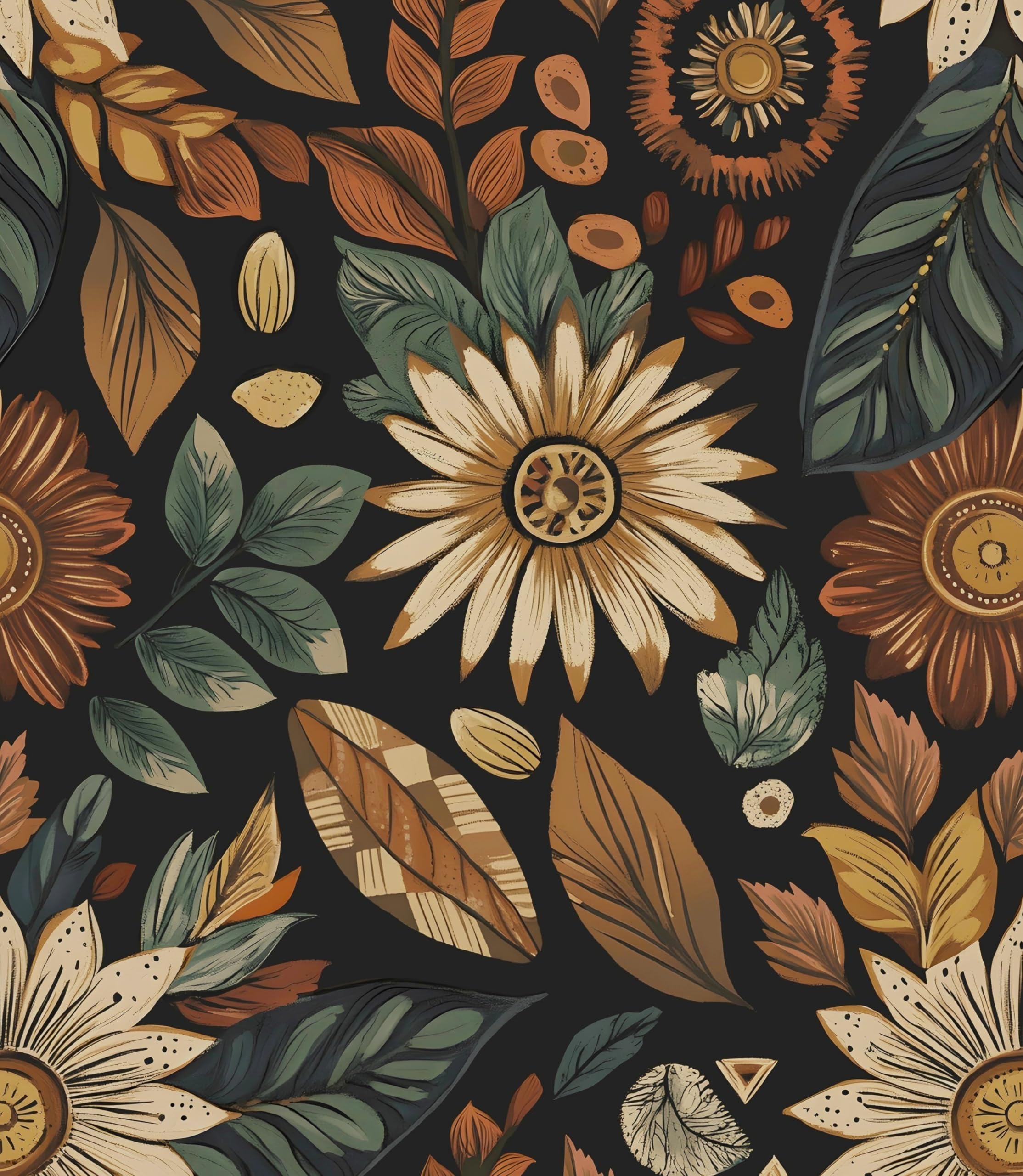 Laatse Boho Wallpaper Peel and Stick - wallpaper and wallpapering supplies | Mubboo