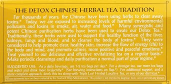 Triple Leaf Detox Tea - 20 bags