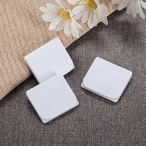 Miniatura 5 de Beda Home - Clips para cortina de ducha, 4 piezas de protección contra salpicaduras de ducha, clips autoadhesivos a prueba de viento, evita