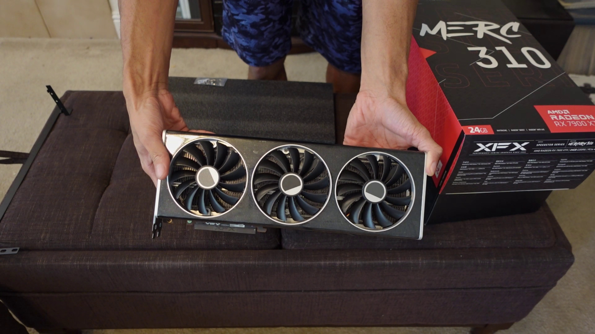 【ちゃきま】 Watch XFX 7900 XTX Unboxing and Quick Installation on Amazon Live