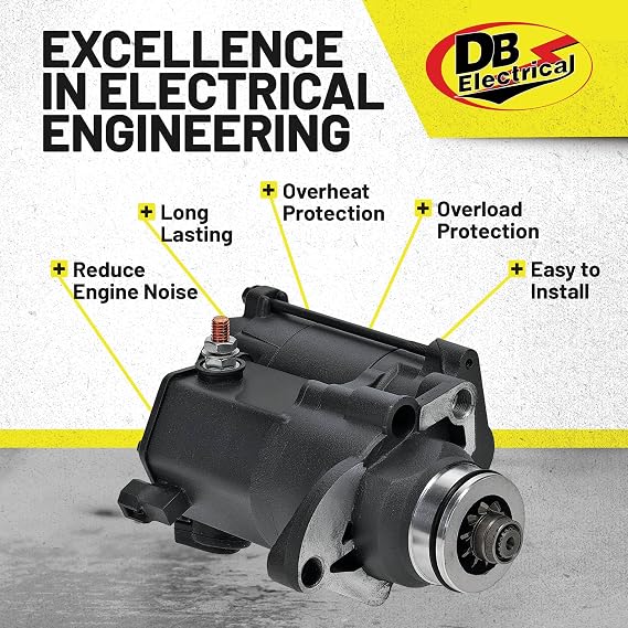 DB Electrical Starter for Harley Davidson Street Motorcycle