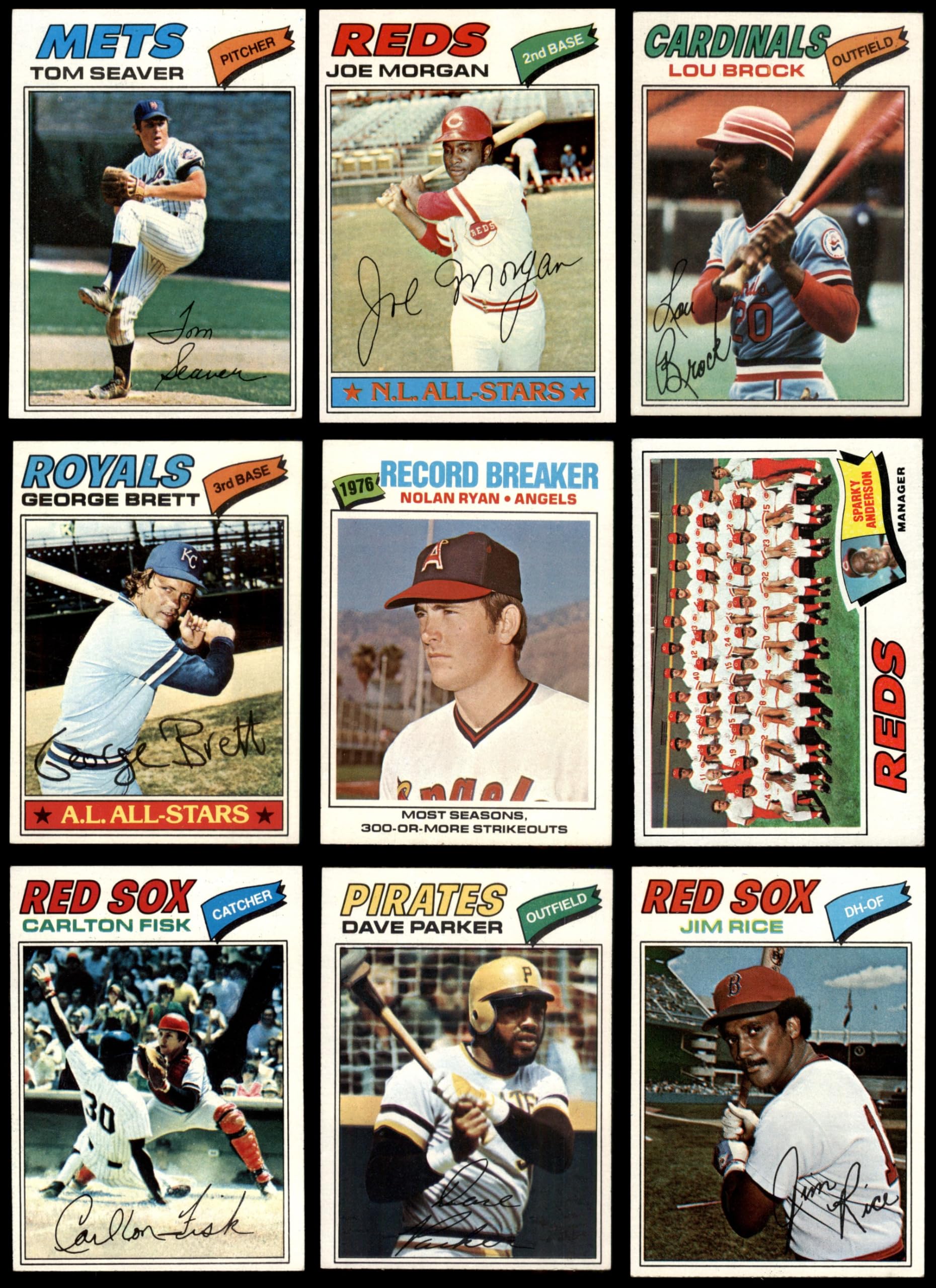 Amazon.com: 1977 Topps Baseball Complete Set (Baseball Set) EX