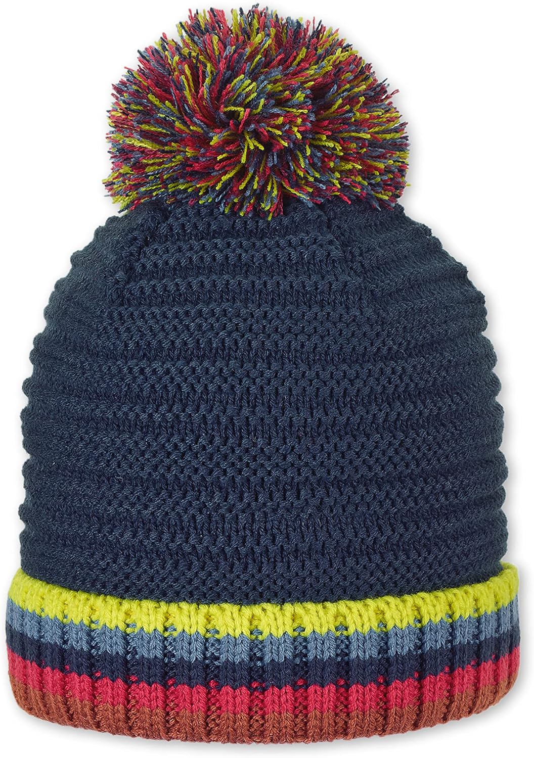 Sterntaler Unisex Kids Knitted Pom Pom Beanie Hat