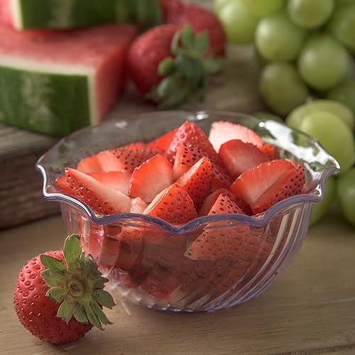 Miniatura 5 de Carlisle FoodService Products 453507 Cuencos de plástico para postre, 8 onzas, transparentes (paquete de 48)