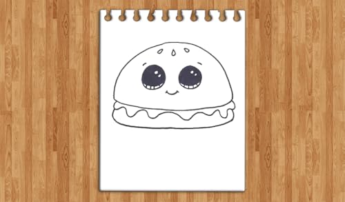 How to drawing Characters Cute Food Kawaii Step by Step