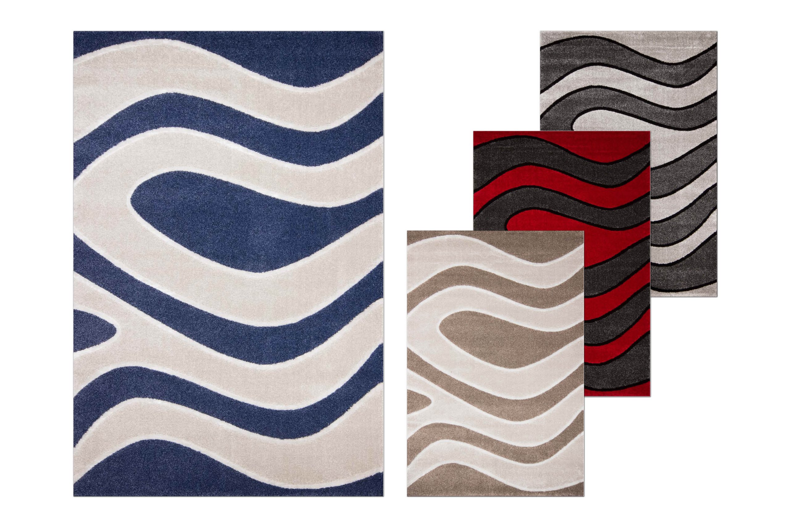 Lalee Carpet, Blue, 80 x 150