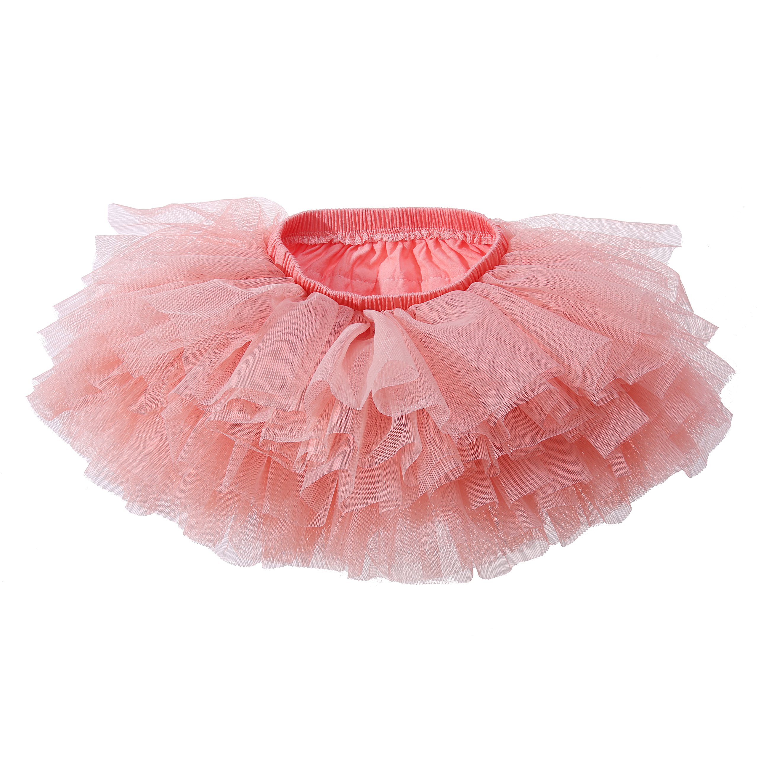 Eaasok Baby Girls' Tutu Skirt Toddler 6 Layered Tulle Tutus 1-8T