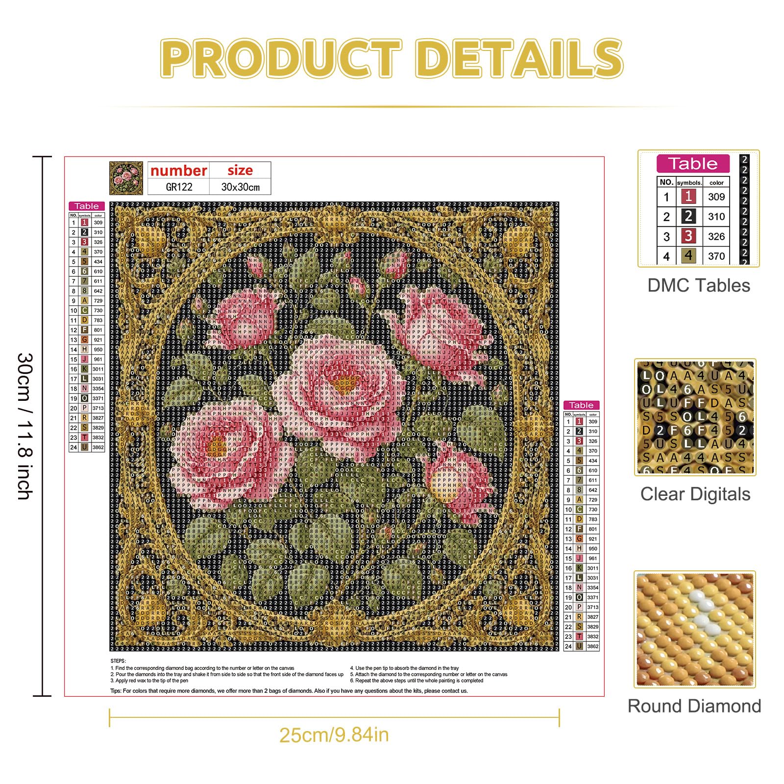 RICUVED Cactus Diamond Painting 5D Adulte Complet,Paysage Kit Broderie Diamant Débutant 30x40cm de Peinture sur Diamant Point de Croix Painting pour Adultes Débutants RICUVED Cactus Diamond Painting 5D Adulte Complet,Paysage Kit Broderie Diamant Débutant 30x40cm de Peinture sur Diamant Point de Croix Painting pour Adultes Débutants