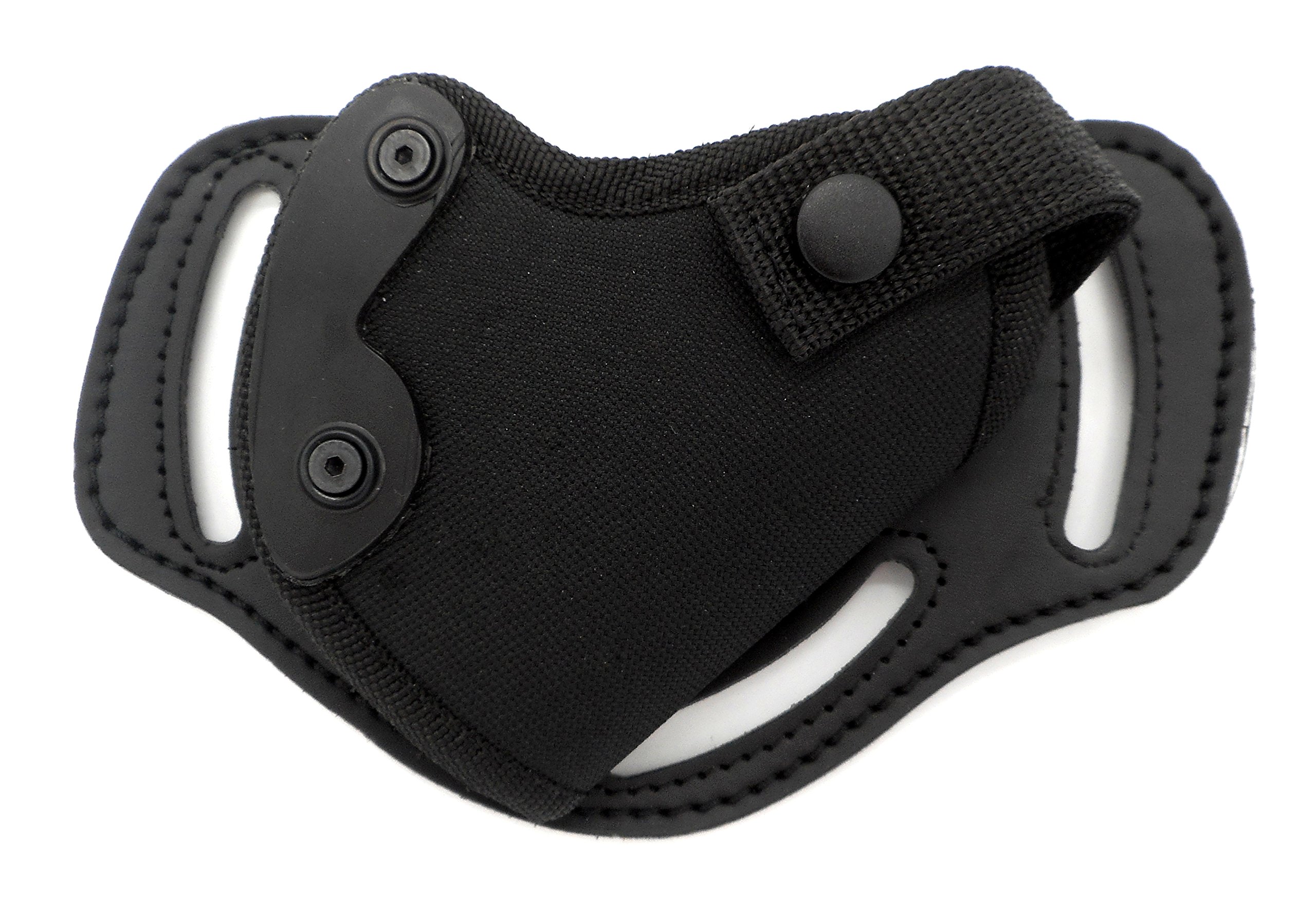 CEBECI Right Side or Small of Back (SOB) Belt Holster for Springfield Hellcat XDS, SIG SAUER P290 P365 P365XL, S&W M&P Shield 9 40 45 Plus, More