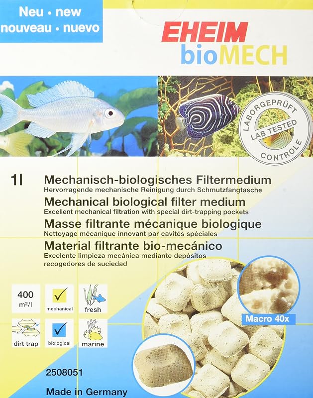 Mídia filtrante para aquário Eheim 6682 Biomech, 1 L