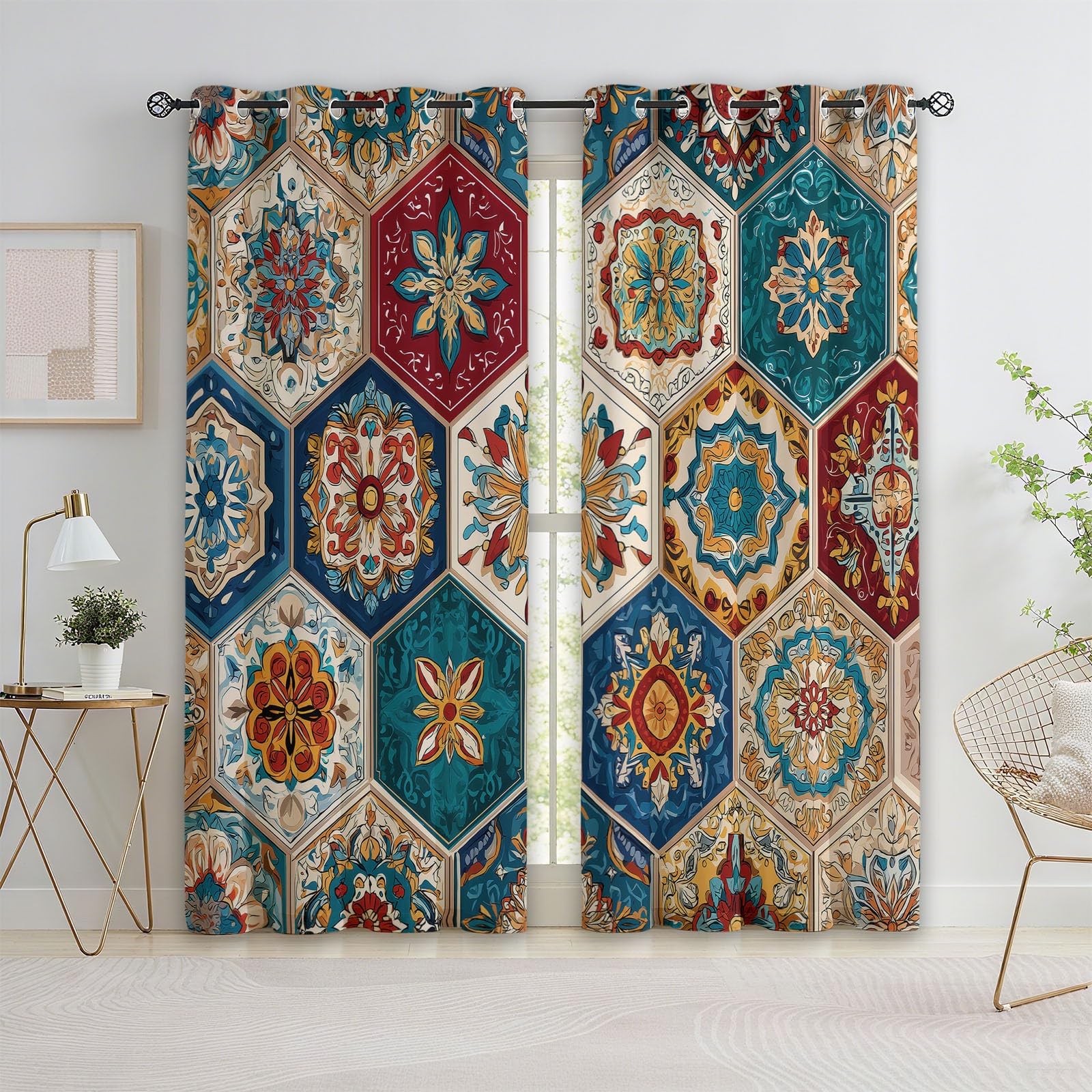 Rideau isolant contre le froid et la lumière rideau occultant beige 140x245 cm pour fenêtres
