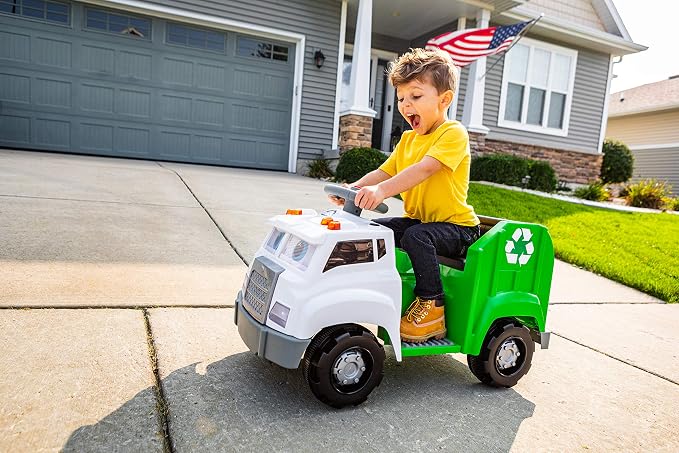 Camión reciclador interactivo para niños 1.5-4 años miniatura 2
