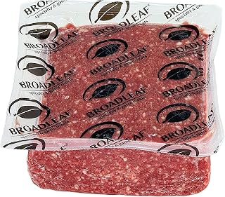 Broadleaf Australian Grass-Fed Ground Beef, 2.5 lb Each, Avg 10 lb Case, Frozen, Premium Bulk Beef with Naturally Juicy Texture and Bold Flavor for Burgers, Sauces, and Chef-Crafted Dishes