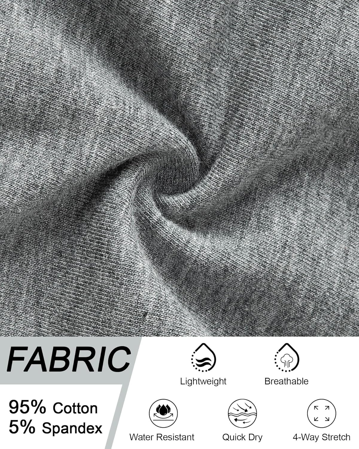 Mens Incontinence Underwear Leak Proof Washable Reusable Boxer Briefs for Male 50ML Urinary Leakage Absorbent for Bladder Leak Protection, 3 Pack (X-Large, Dark Grey) - Image 6