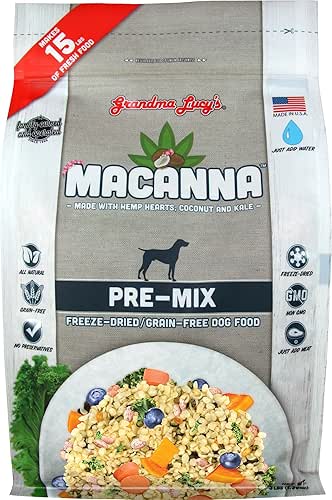 Grandma Lucy's Macanna Dog Food, Grain Free and Freeze-Dried -