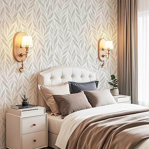 Miniatura 3 de Safiyya Papel tapiz autoadhesivo para despegar y pegar, papel de contacto bohemio y moderno, autoadhesivo, extraíble, para dormitorio, baño, rollo