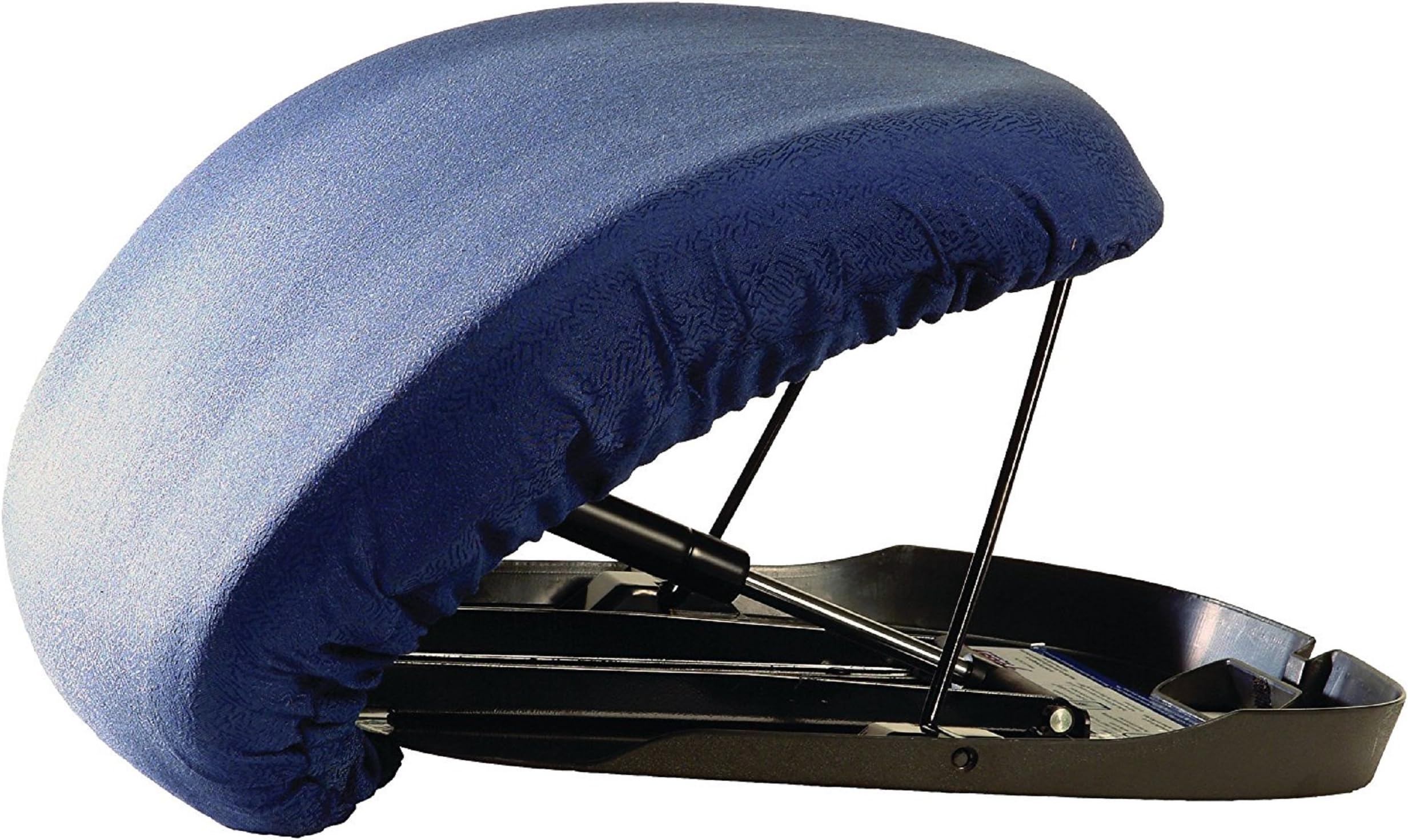 Carex - Upeasy Seat Assist Plus Manual Lifting Cushion, Navy Blue