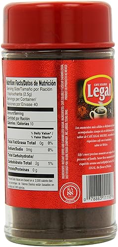 Miniatura 4 de Cafe Legal Café instantáneo, 3.5 onzas (paquete de 6)