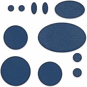 Toppe Autoadesive Nylon LUSOFIE - 8 Pezzi Impermeabili Per Riparazioni K 913267 - Foto 5