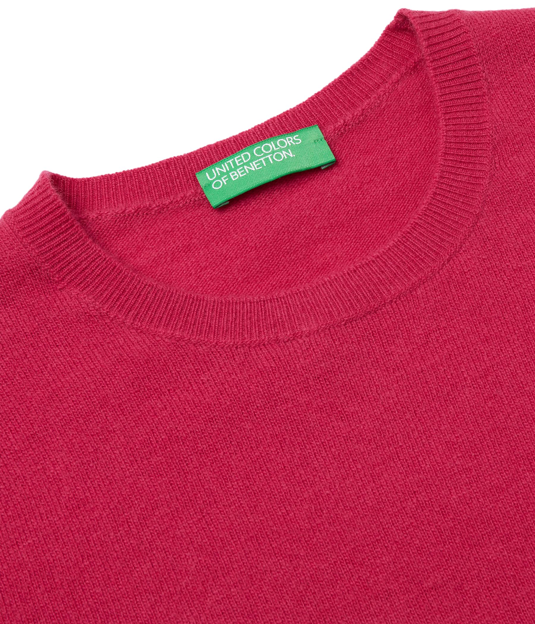 United Colors of Benetton Maglia G/C M/L 1002d1k01 Donna, Ciclamino 2E8, XL
