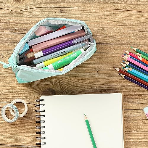 Miniatura 7 de Mr. Pen - Estuche para lápices, verde menta, bolsa para lápices, estuche para bolígrafos, estuche para bolígrafos