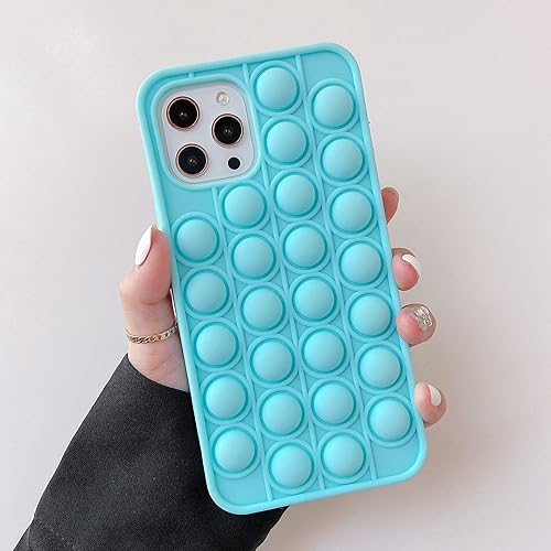 Miniatura 7 de COCOMII Funda para ansiedad compatible con iPhone 12 Pro Max  Silicona, delgada, mate, burbujas sensoriales Push Pop, alivio de la ansiedad y el